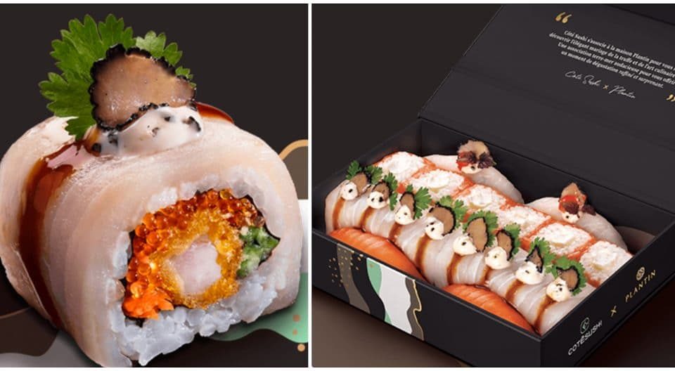 Noël : Côté Sushi lance ses sushis à la TRUFFE en édition limitée !