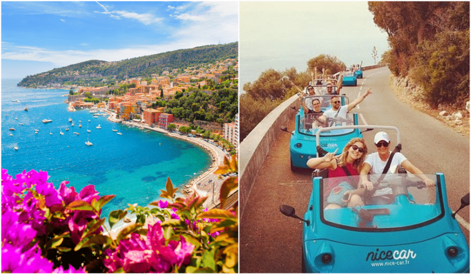 Partez pour une visite de la Riviera française en coupé miniature !