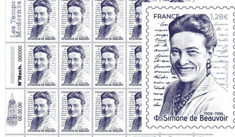 La Poste : Un timbre à l’effigie de Simone de Beauvoir va sortir le 8 mars 2021 !