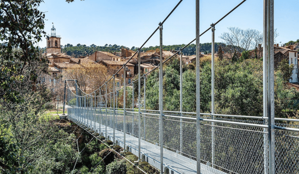 Une nouvelle Passerelle Suspendue de 70m de long a vu le jour à quelques Kilomètres de Nice !