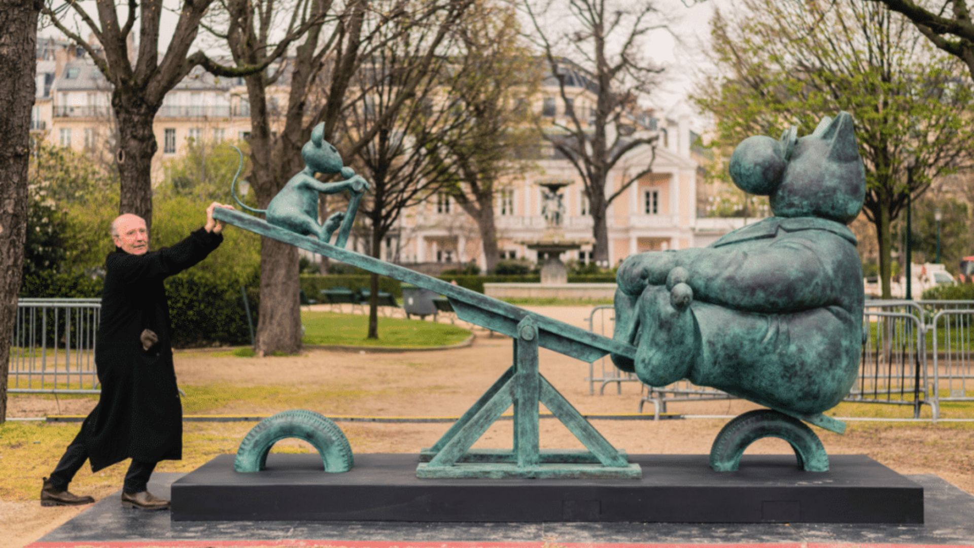 20 sculptures monumentales du Chat de Philippe Geluck vont bientôt ...