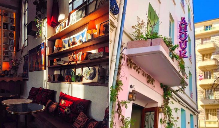 Rooftop, plage privée et taverne grecque : l’incroyable cadre de l’Hôtel Amour à Nice