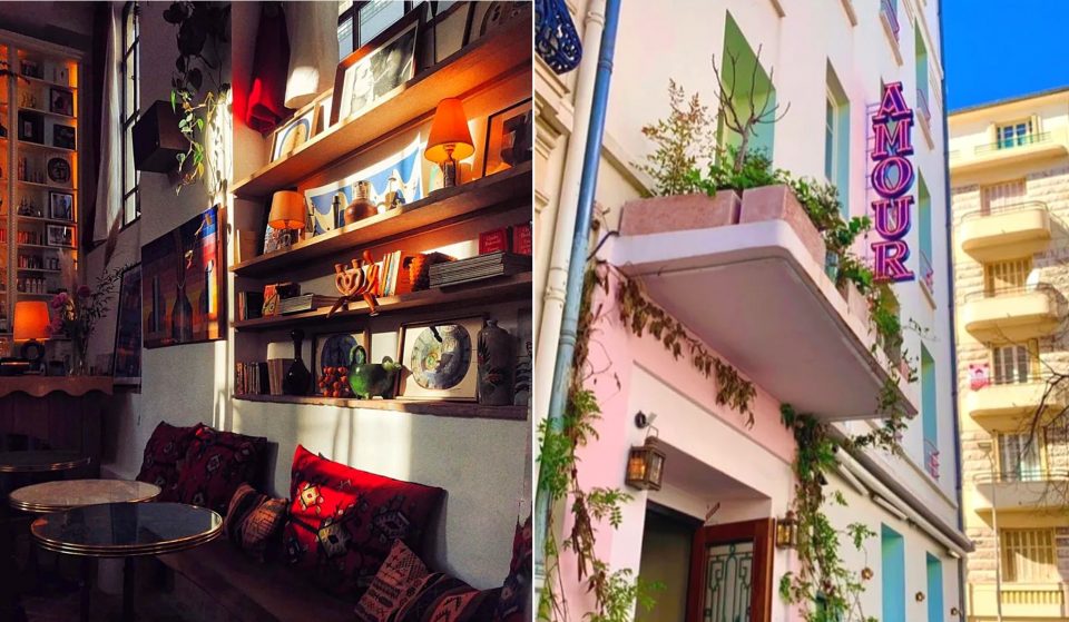 Rooftop, plage privée et taverne grecque : l&rsquo;incroyable cadre de l&rsquo;Hôtel Amour à Nice