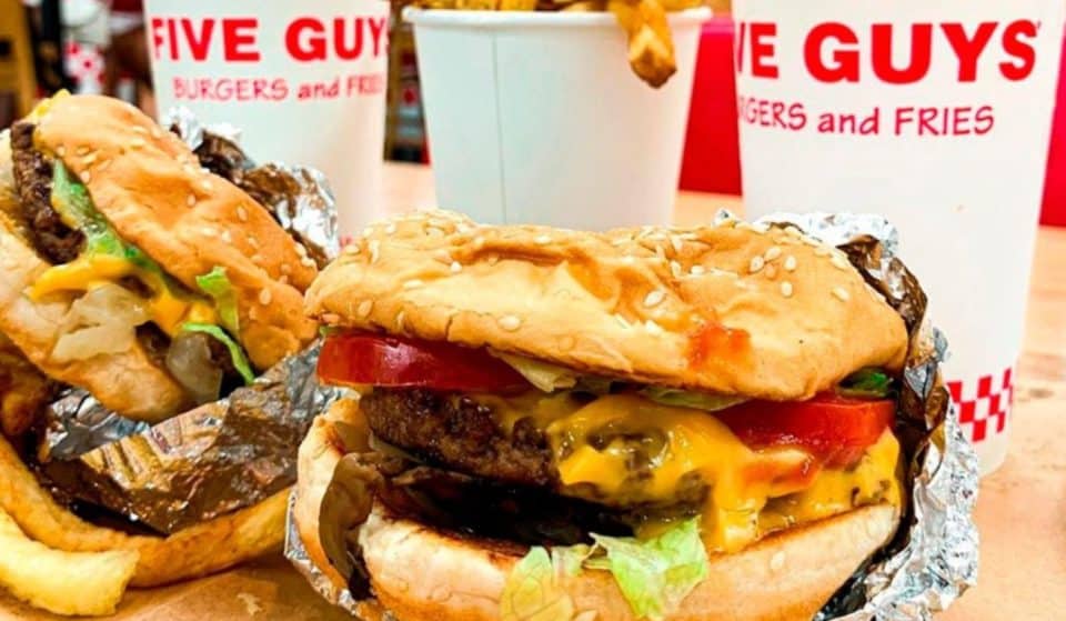 Food : les délicieux burgers de Five Guys débarquent à Nice !