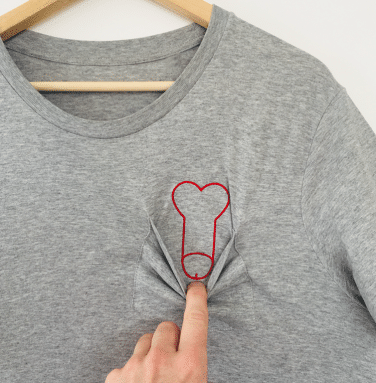 "Plan cœur" le t-shirt trompe l’œil qui fait le buzz
