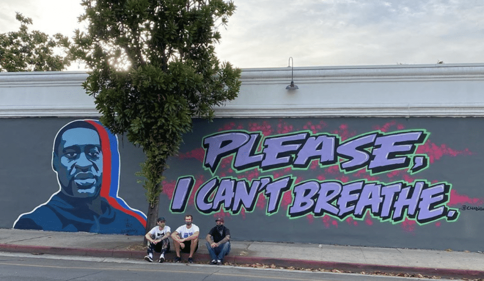 Street art : les artistes urbains rendent hommage à George Floyd dans le monde entier !