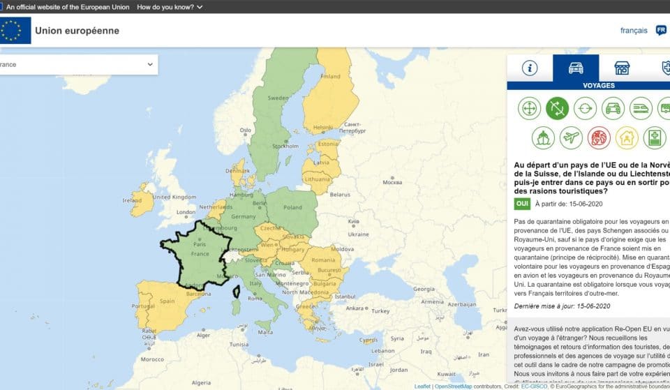 L&rsquo;Union Européenne met en ligne un site pour savoir où partir en vacances cet été !