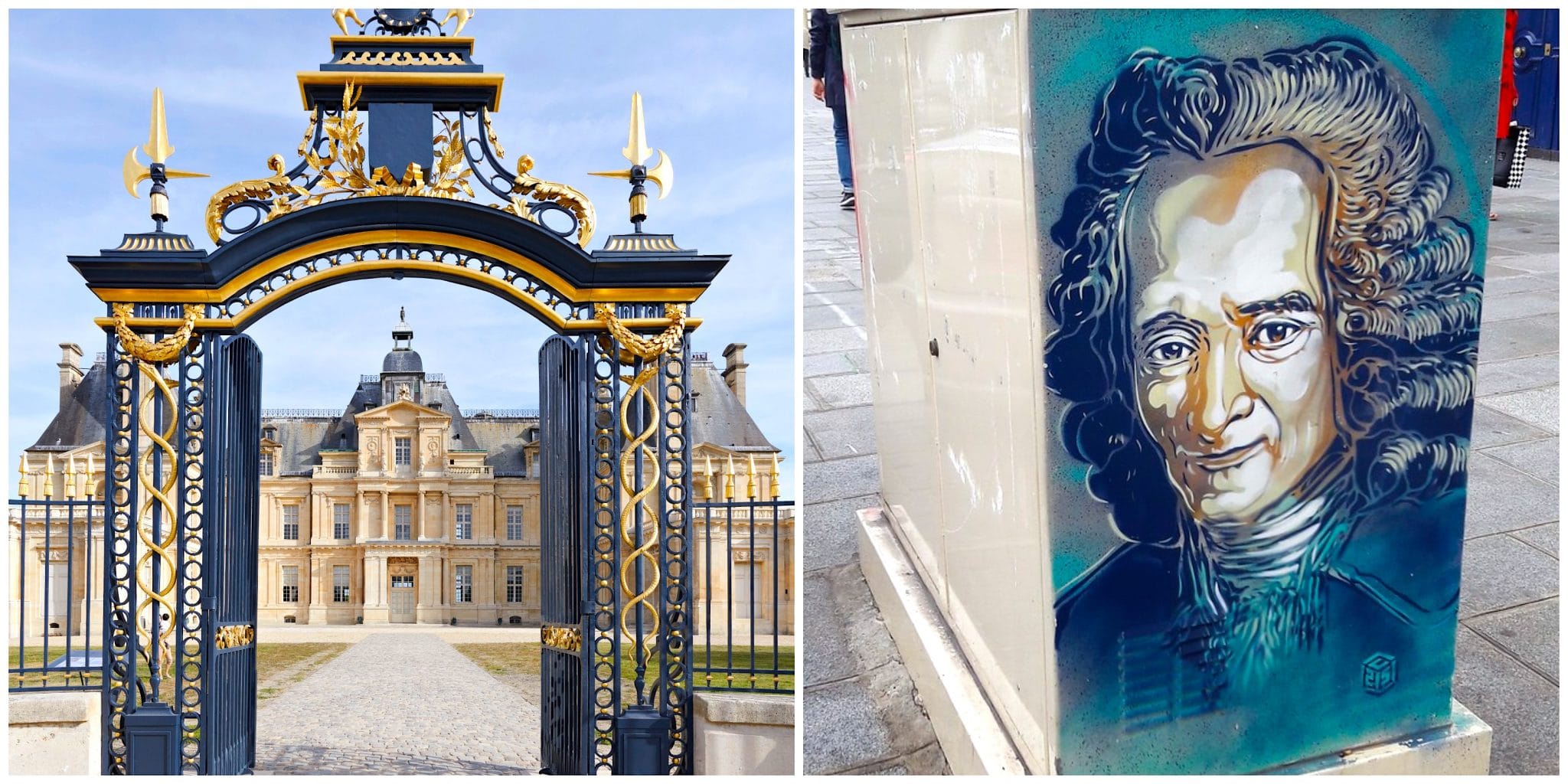 Un Veritable Parcours Urbain Signe C215 Arrive Au Chateau De Maisons Paris Secret