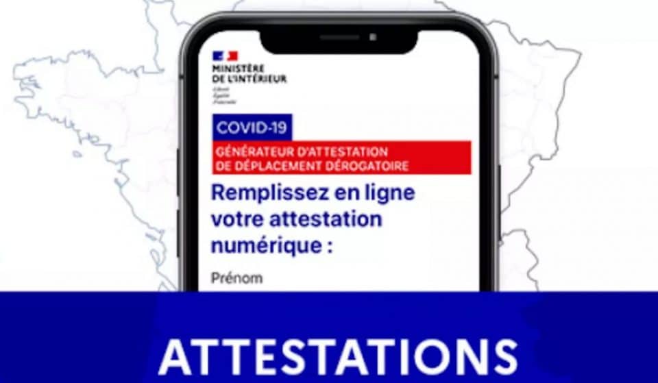 Reconfinement : Où trouver les nouvelles attestations de déplacement ?