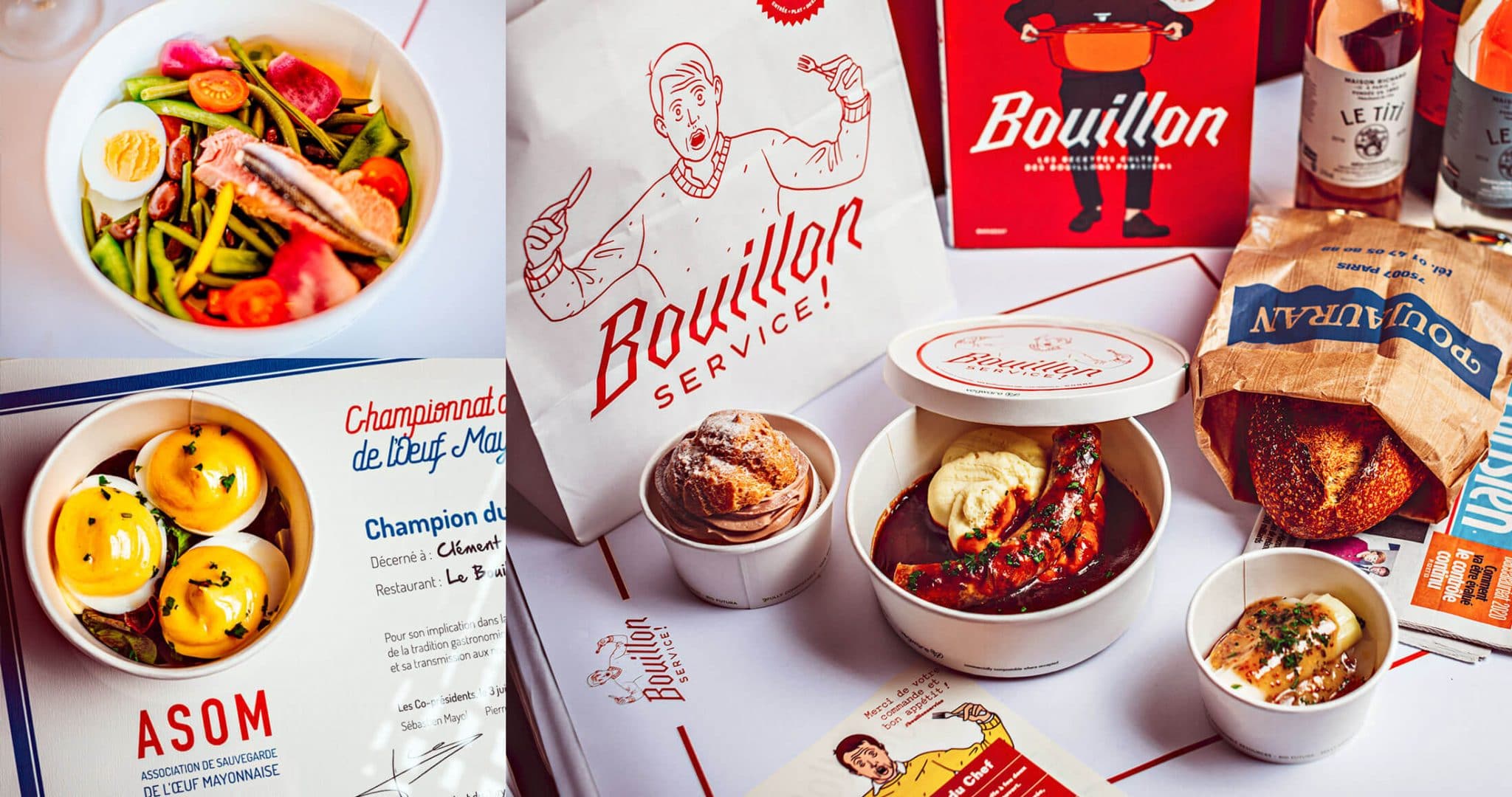 Reconfinement le Bouillon Pigalle lance son menu entrée + plat