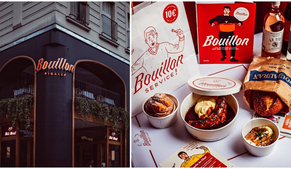 Reconfinement : le Bouillon Pigalle lance son menu entrée + plat + dessert à 10 € !