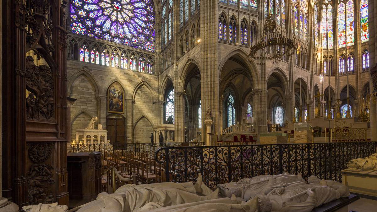 basilique saint denis paris histoire royale visite virtuelle