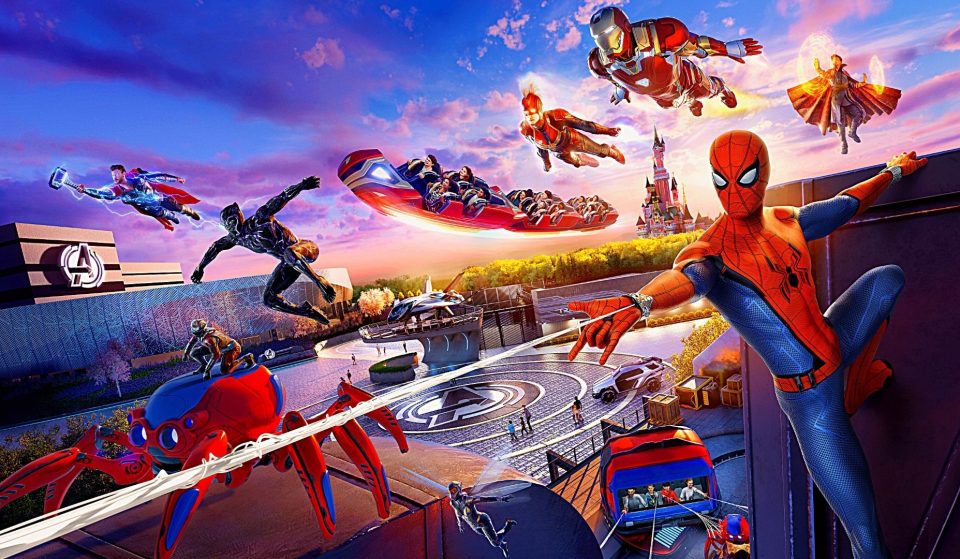 Les nouvelles images du parc Marvel Avengers à Disneyland Paris à venir en 2022 !