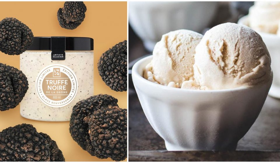 Insolite : une glace à la truffe noire en édition (très) limitée !