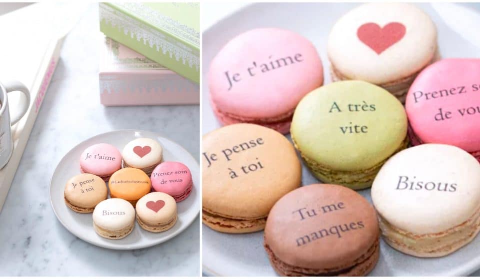 Noël : les coffrets macarons « Mots doux » de Ladurée !