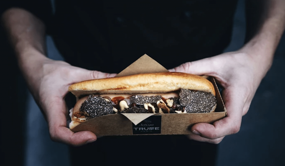 Le Hot-Truffe : découvrez le hot dog à la truffe !
