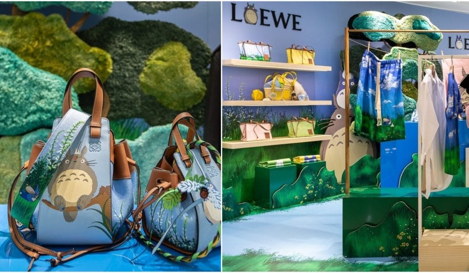« Mon voisin Totoro » x Loewe : un pop-up store Studio Ghibli s&rsquo;installe au Bon Marché !