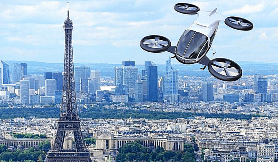 Les premiers « taxis volants » survoleront Paris pour la 1ère fois en juin 2021 !