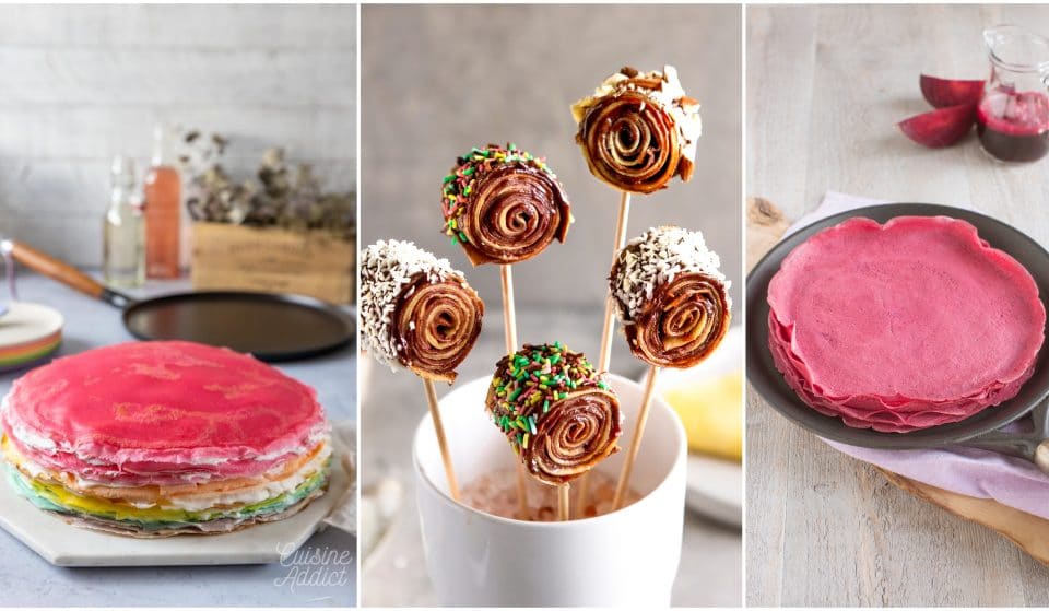 Chandeleur : découvrez les recettes de crêpes les plus insolites, colorées et originales !