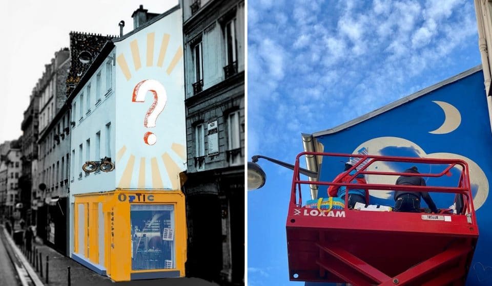 Découvrez la première œuvre du nouveau mur dédié au street art inauguré à Paris !