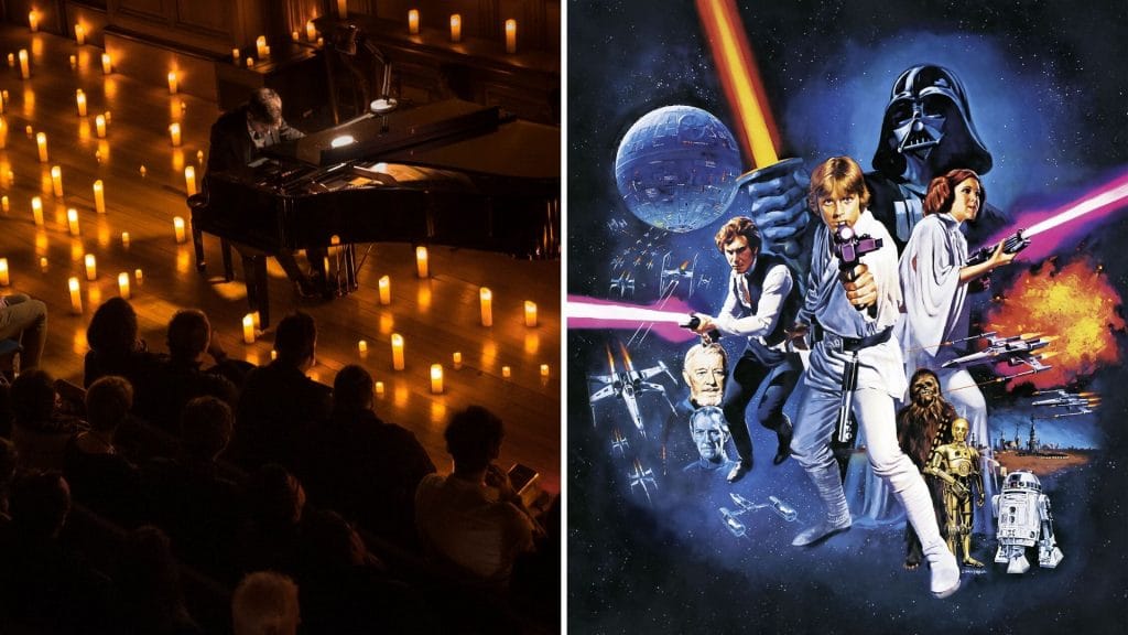 star wars concert ost bande originale concert candlelight paris à la bougie