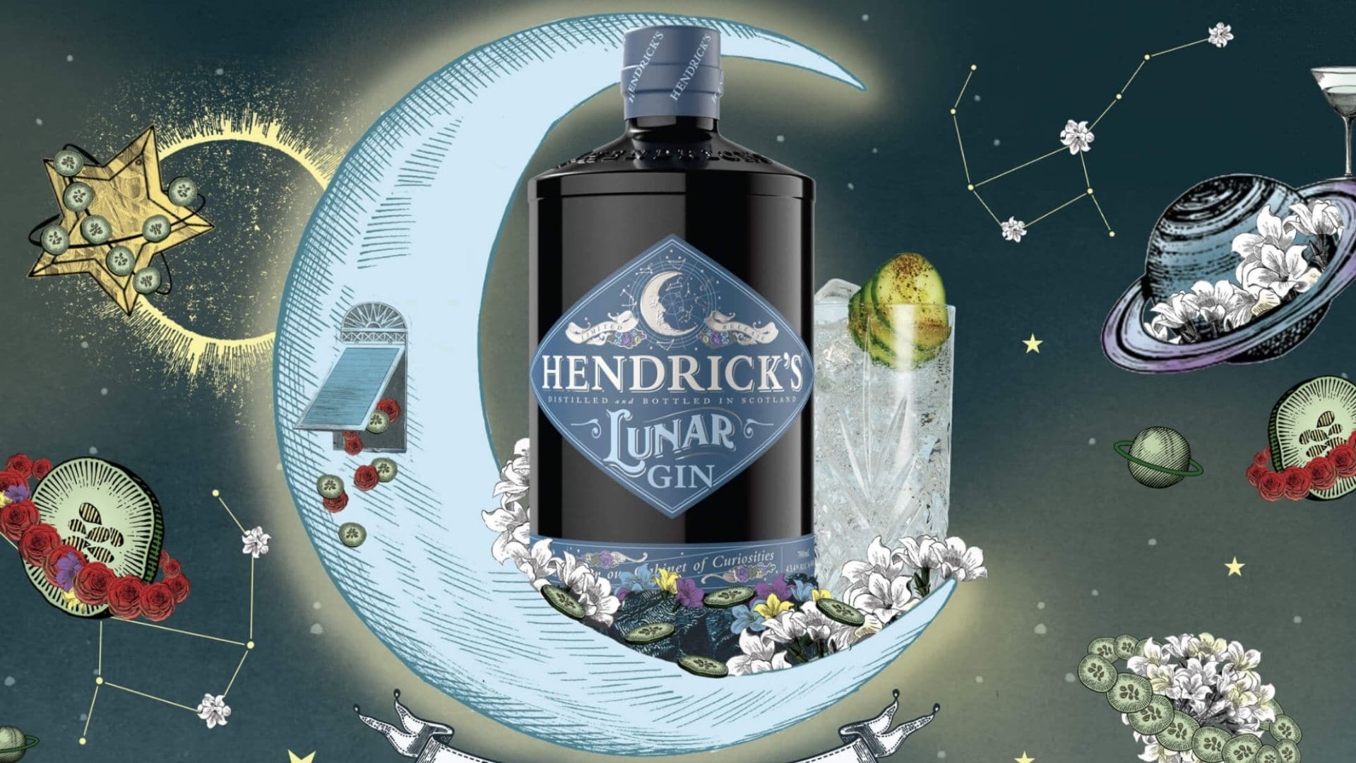 Hendrick's dévoile "Lunar", un nouveau gin en édition limitée inspiré
