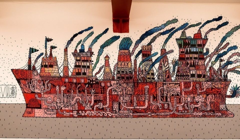 Le couloir du RER A entre les stations Auber et Opéra rouvre au public avec des œuvres de street art !