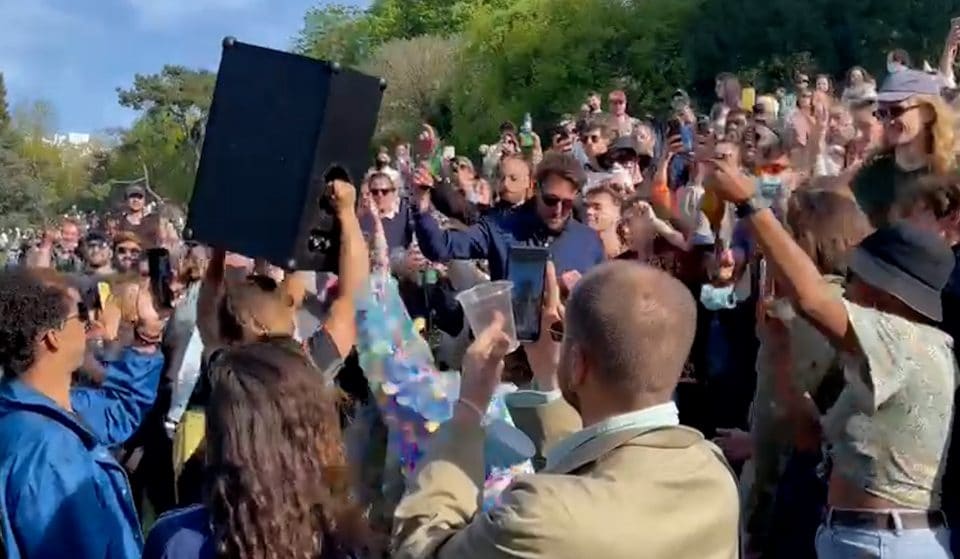 Ce week-end, le parc des Buttes Chaumont s&rsquo;est transformé en discothèque à ciel ouvert !