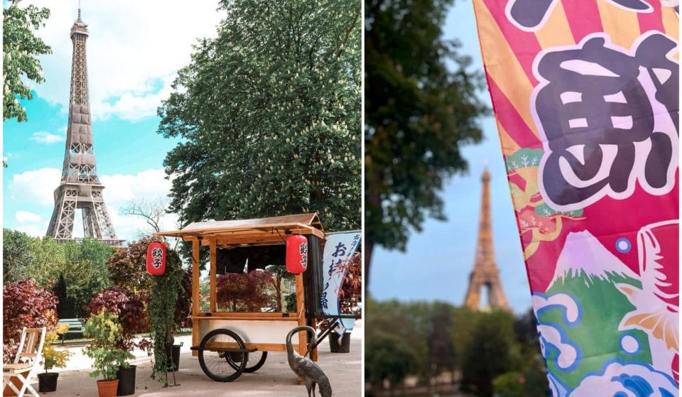Un immense food court Japonais éphémère s&rsquo;installe au pied de la Tour Eiffel !