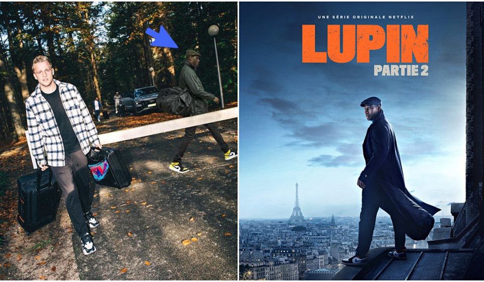 Omar Sy s&rsquo;incruste sur les photos des joueurs de l&rsquo;Euro de football pour la promo de Lupin partie 2 !
