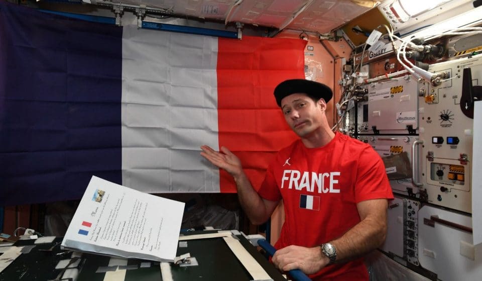 Insolite : Le 14 juillet depuis l&rsquo;espace par l&rsquo;astronaute Français Thomas Pesquet !