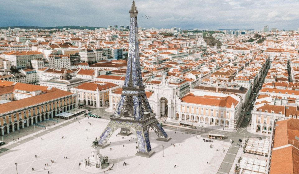 Insolite : Et si la Tour Eiffel était au Portugal ? Un site imagine la Tour Eiffel à Lisbonne !