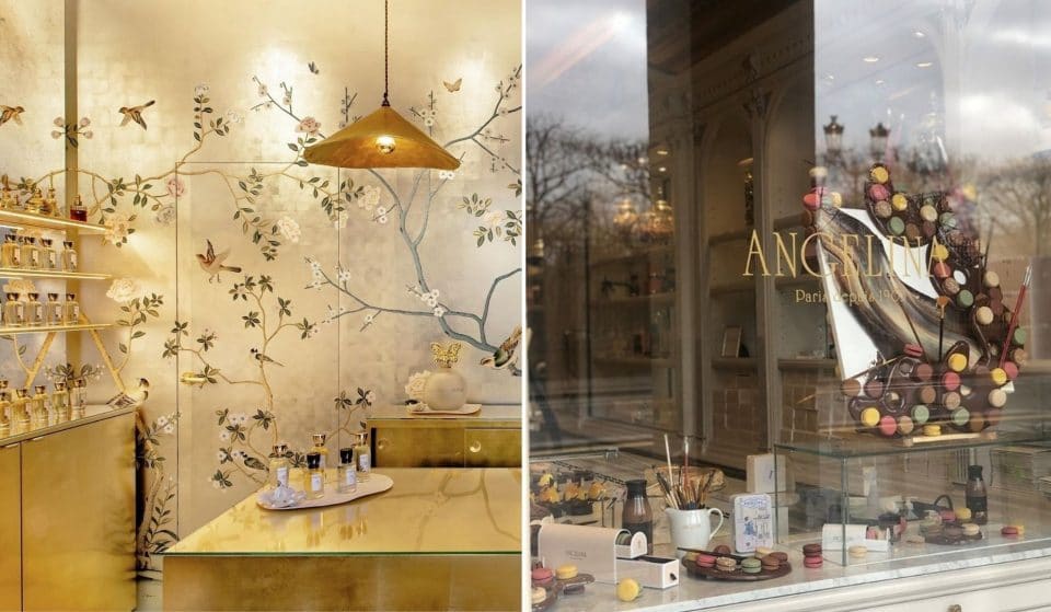 Le salon de thé Angelina créé une pâtisserie éphémère spéciale pour les 40 ans de la parfumerie Goutal !