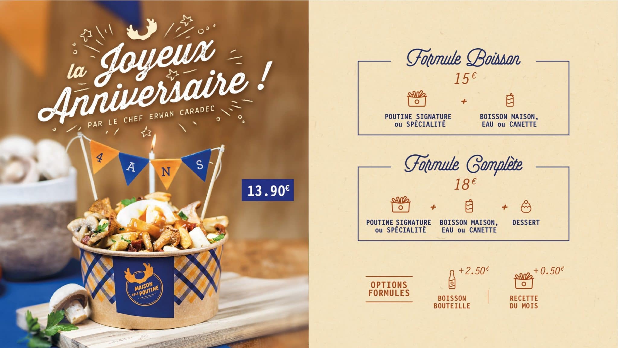 Cet hiver, goûtez aux meilleures Poutines du monde à "La Maison de la Poutine"