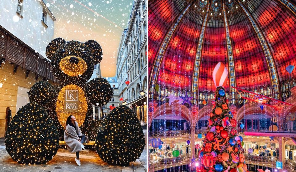 Les dates des vitrines de Noël et illuminations à Paris !