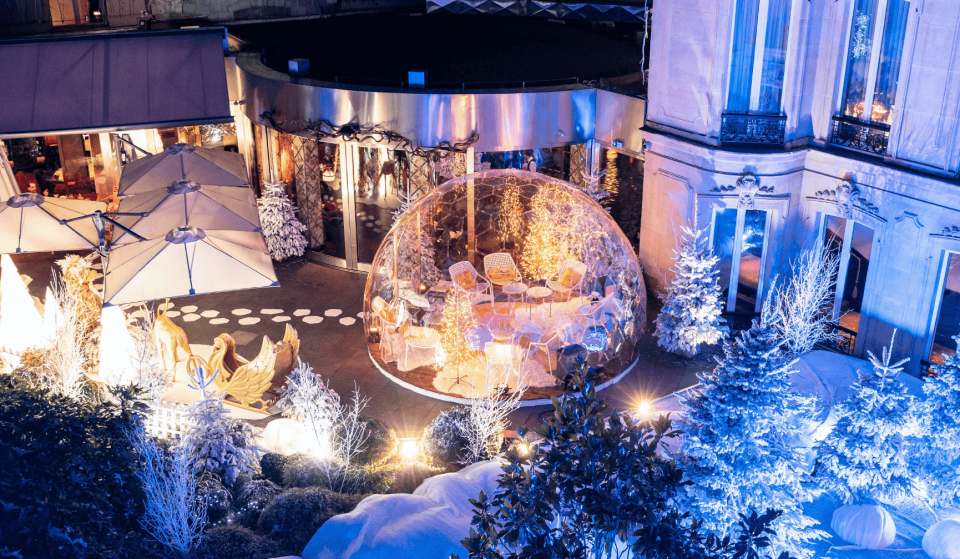 Une bulle éphémère féérique s&rsquo;installe dans un jardin secret à Paris !