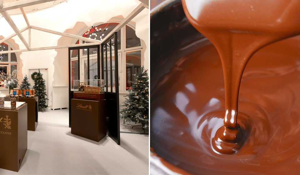 Un Pop up store chocolaté et un Atelier de chocolat Lindt dévoilés à Paris !