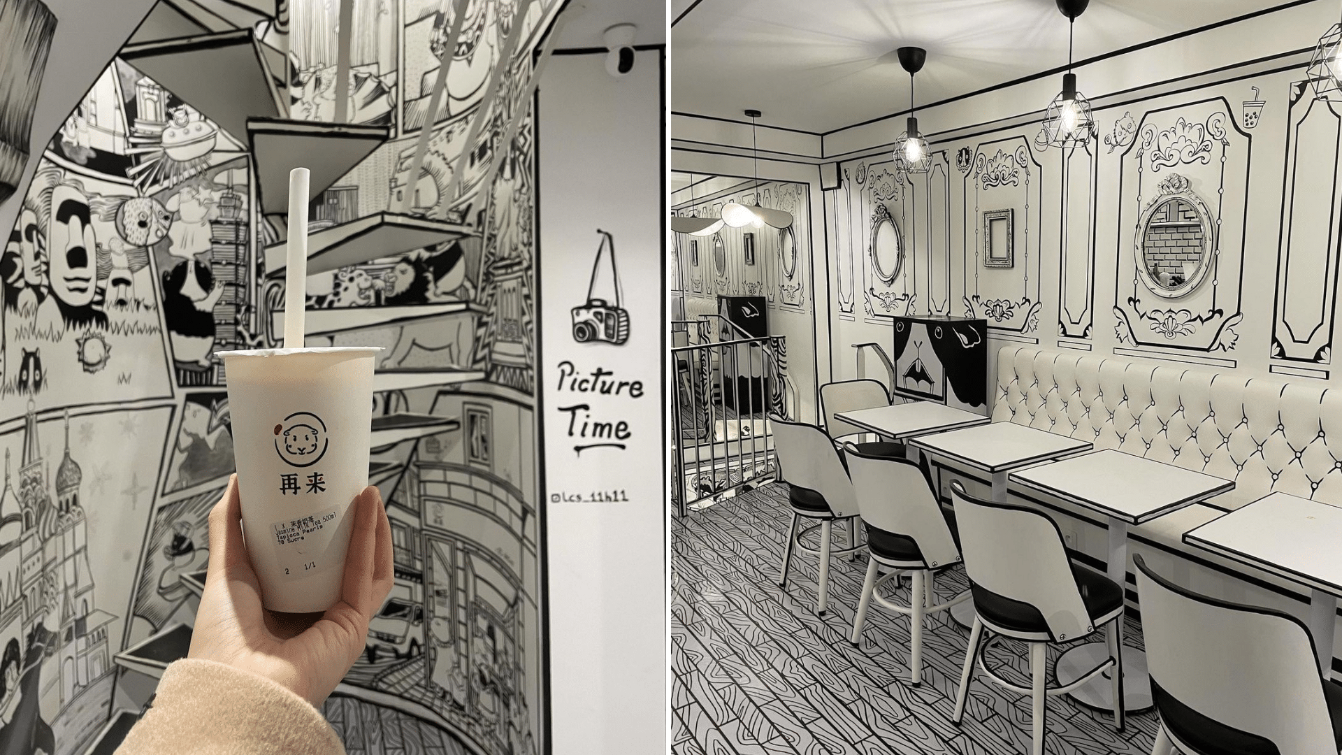 Insolite : à Paris, ce café vous plonge dans un décor de bande dessinée