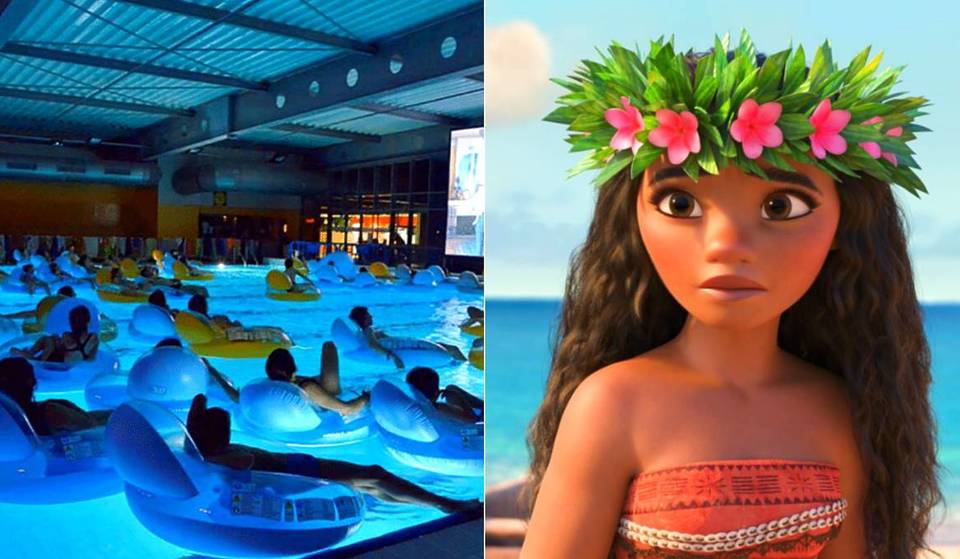 Insolite : une séance d&rsquo;aquaciné Disney dans la piscine Joséphine Baker à Paris !