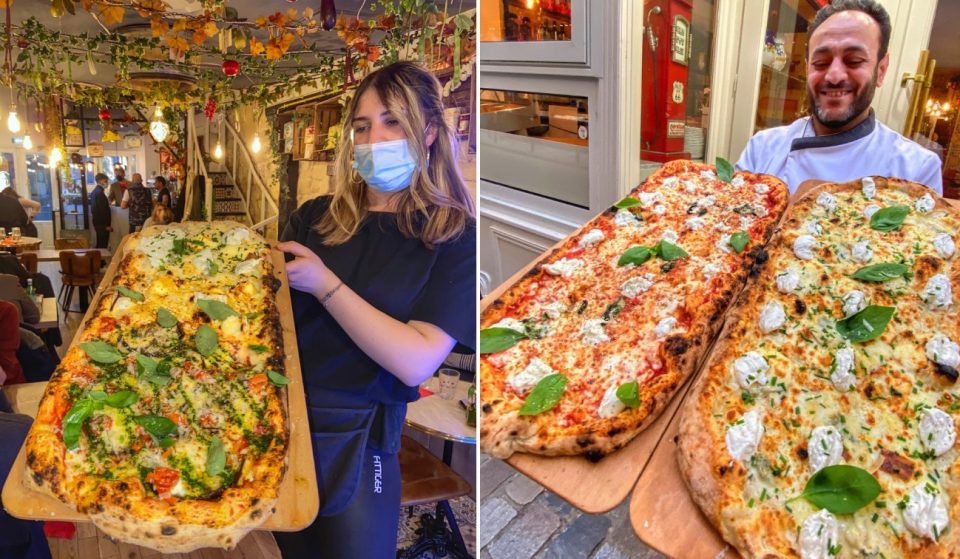 Insolite : à Paris, dans ce resto italien, mangez une pizza géante de 1 Kg !