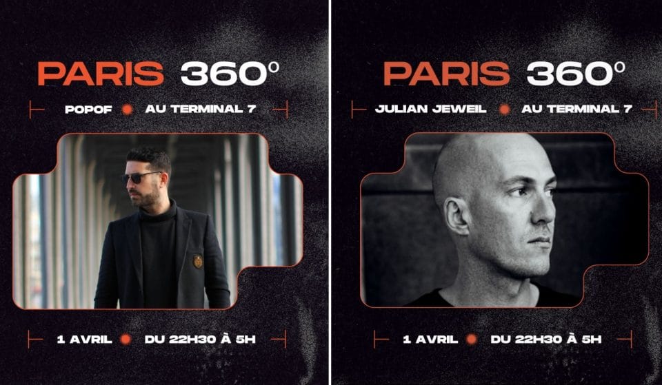 Paris 360° : Découvrez le line-up de la soirée techno en rooftop au Terminal 7 !