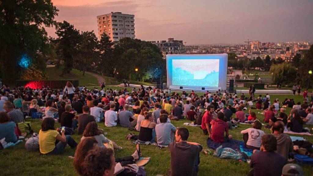 tous les cinémas en plein air de Paris