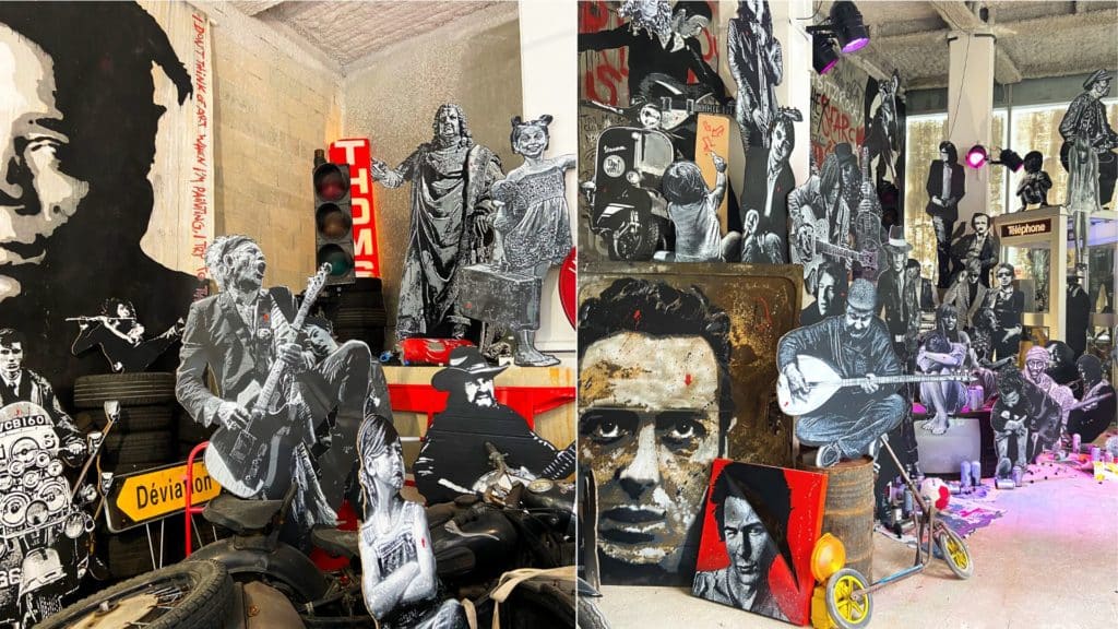 Street art expo Jef Aerosol Paris