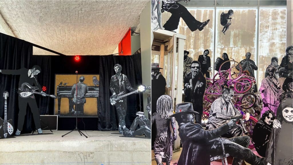 Street art expo Jef Aerosol Paris