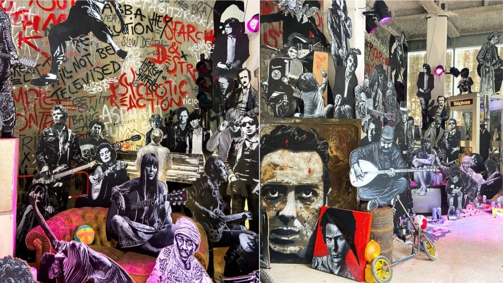 Street art expo Jef Aerosol Paris