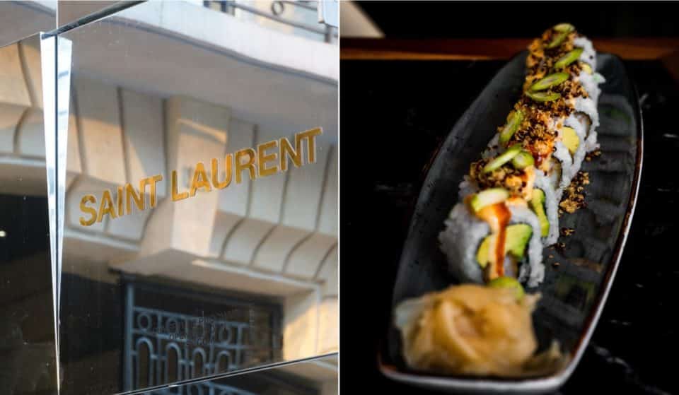 Sushi Park : Saint Laurent ouvre un restaurant éphémère pour la Fashion Week