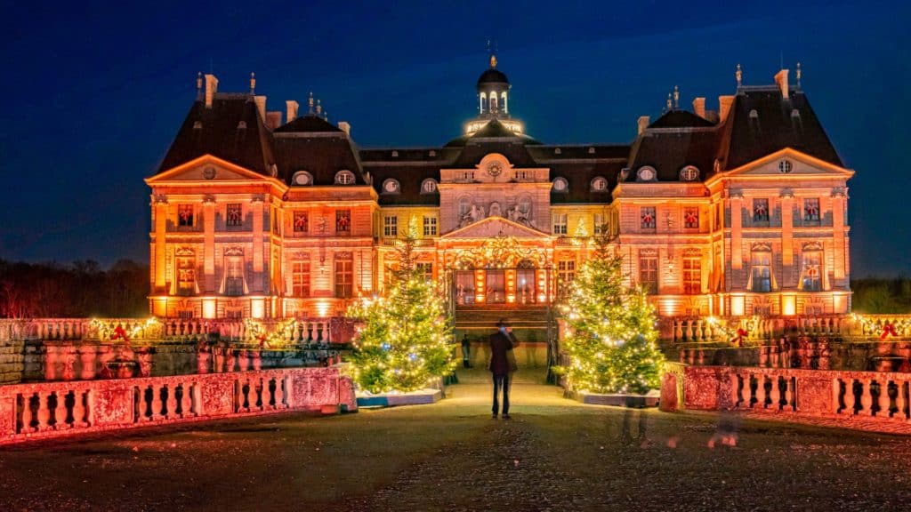 Noël châteaux Ile-de-France