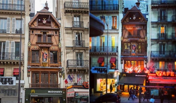 In the heart of Paris, this McDonald&#8217;s has the city&#8217;s most unusual facade.