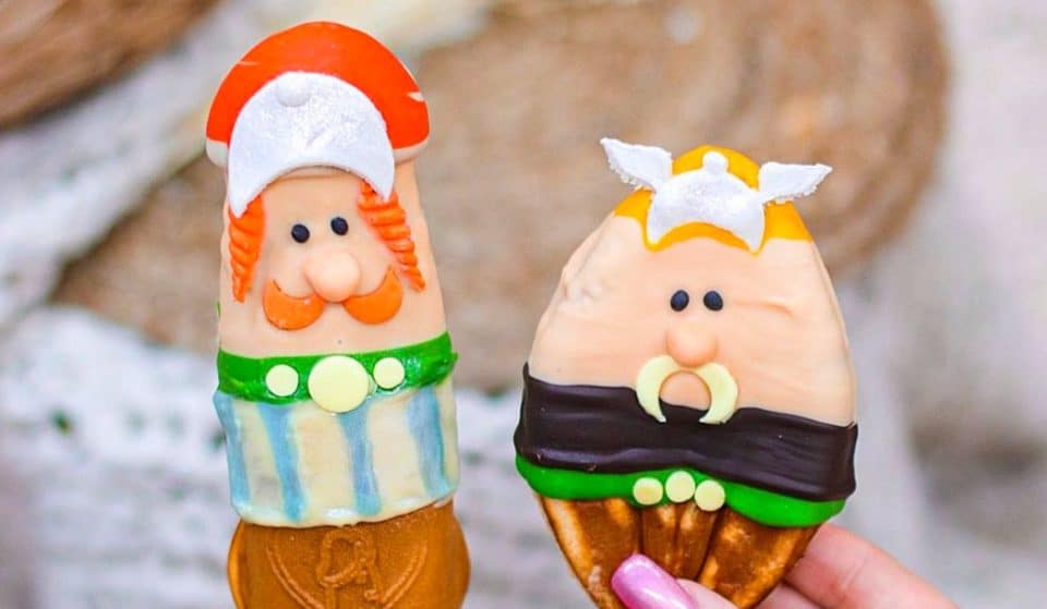 La Quequetterie dévoile des gaufres coquines à l&rsquo;effigie d&rsquo;Astérix et Obélix