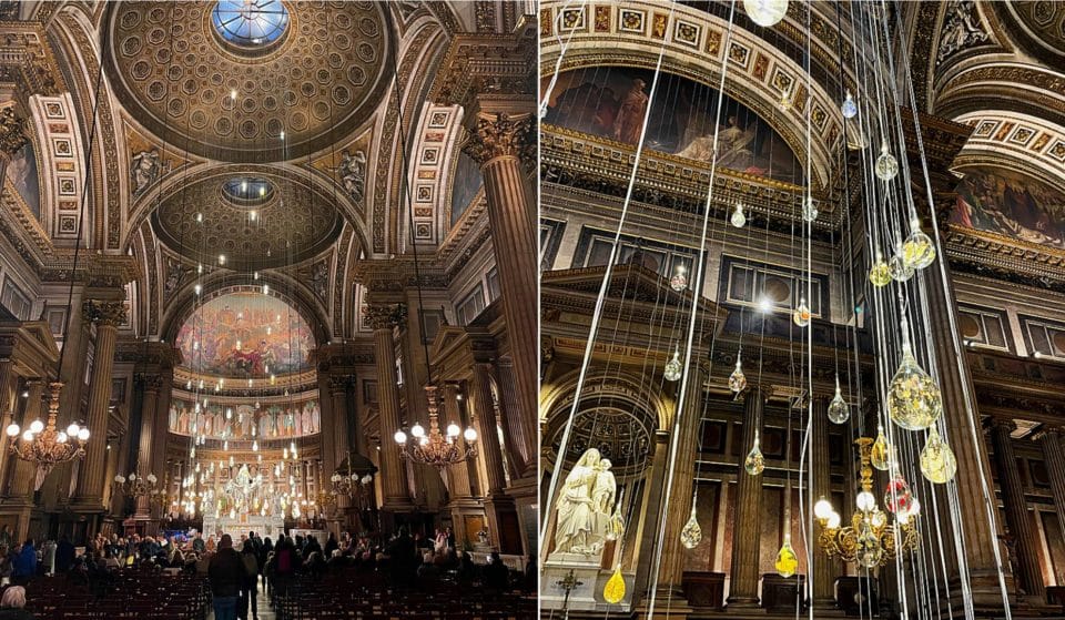 Une merveilleuse structure monumentale s&rsquo;est installée dans l&rsquo;Église de la Madeleine !
